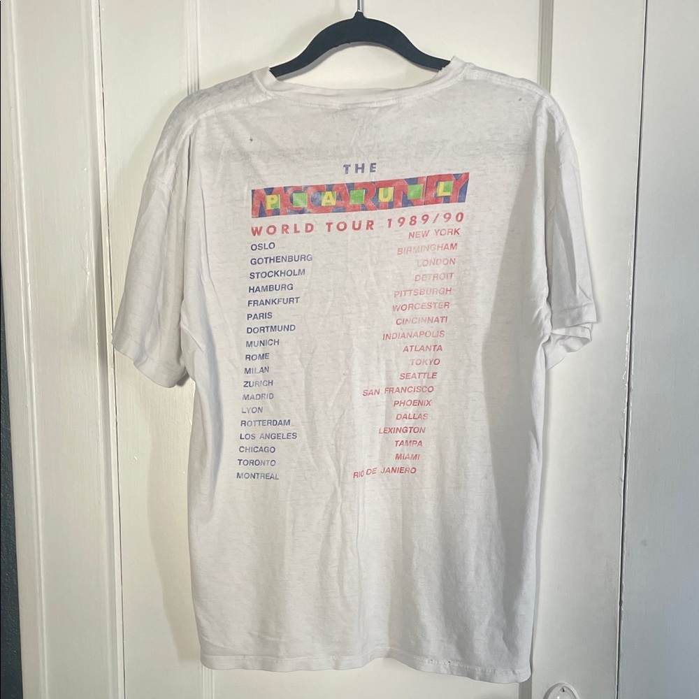 VTG Paul McCartney Concert Tee 1989/1990 World Tour - Picture 5 of 6